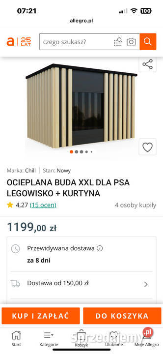 Buda psa nowa Dla psów Ożarów Mazowiecki