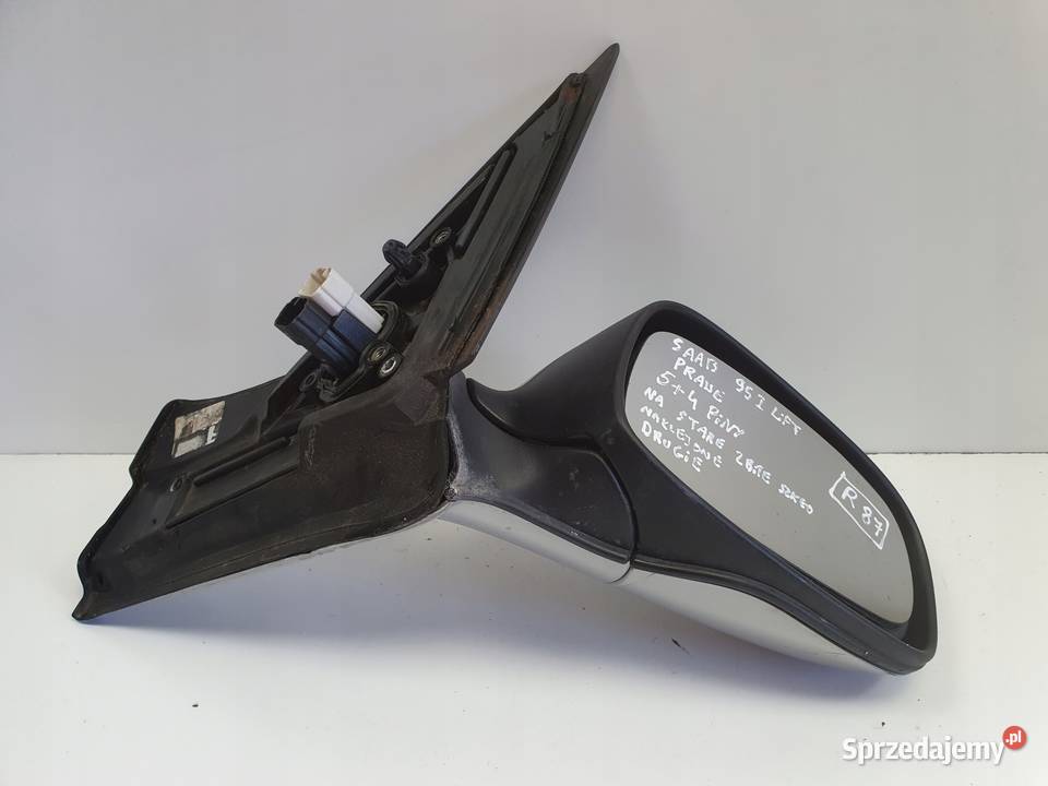 LUSTERKO PRAWE Saab 95 I lift 0105r PASAŻERA 54 Rudka sprzedam