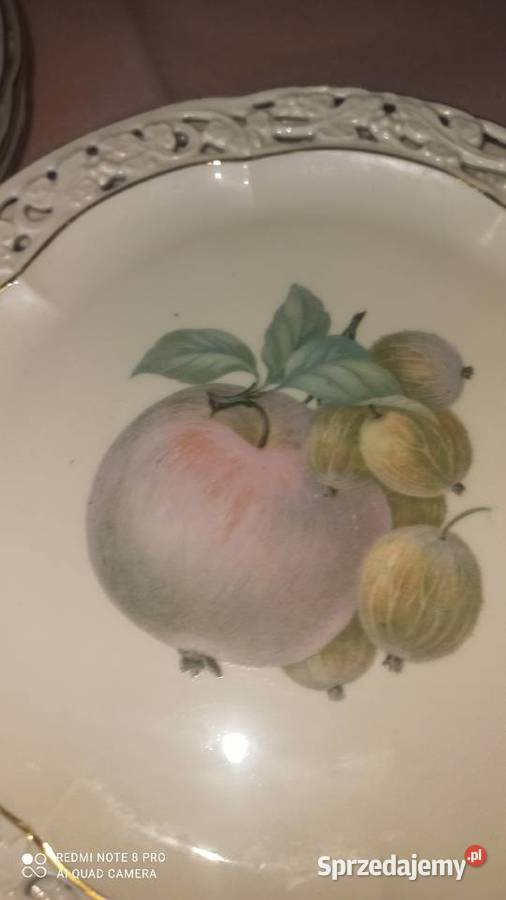 Miseczka salaterka Syg numeryczna Owoce Porcelana i szkło