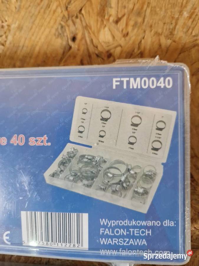 OPASKI ZACISKOWE ŚLIMAKOWE ZESTAW 40 1338 mm Głogowa
