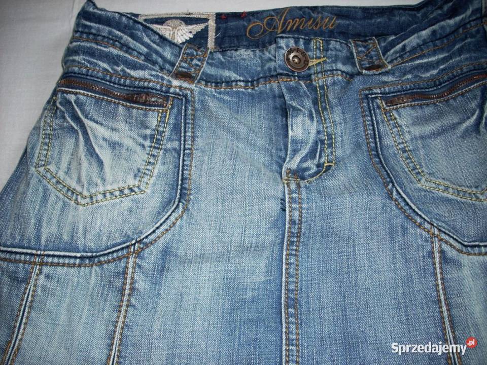 Jeansowa Dżinsowa spódnica AMISU 38 40 Jeans Nowy Sącz