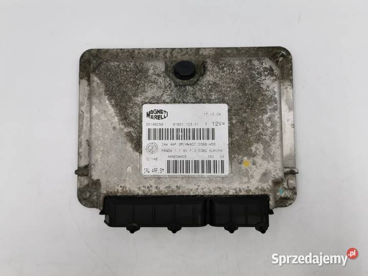 Sterownik Silnika Fiat Panda II 11 8v 55196259 mazowieckie Wyszków