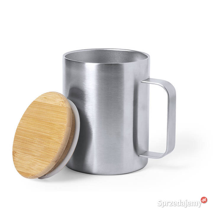 Kubek ze stali nierdz logo grawer 350 ml 5 sprzedam