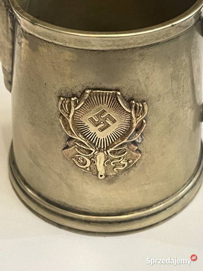 Niemiecki myśliwski mlecznik posrebrzany Militaria Kraków
