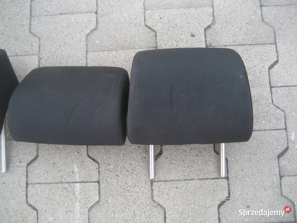 vw passat b6 kombi zagłówki siedzenia tył czarne Rakoniewice sprzedam