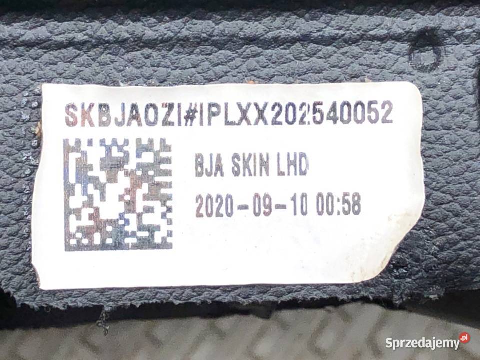 KOKPIT PODUSZKI KOMPLET RENAULT CLIO V