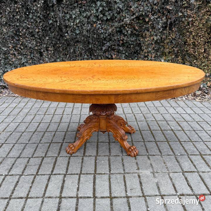ARTexpert Stół stolik kawowy owalny Ludwik duży zachodniopomorskie Dobrzany sprzedam