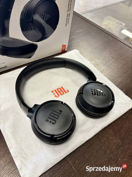 Słuchawki bezprzewodowe nauszne JBL Tune 520BT Słuchawki i głośniki Elbląg