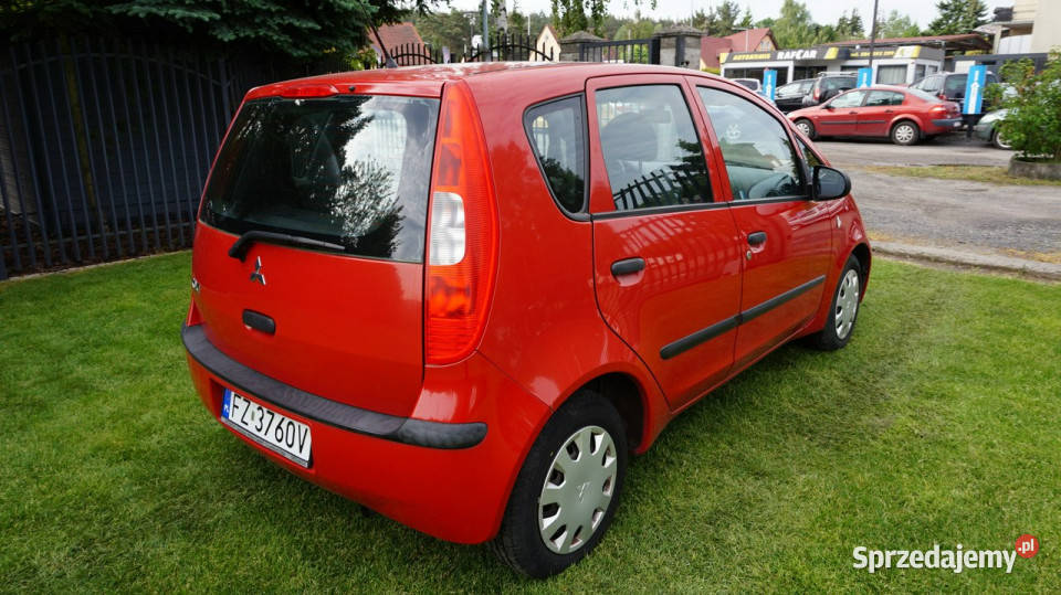 Mitsubishi Colt z Niemiec zarejestrowany zadbany komputer pokładowy lubuskie Zielona Góra