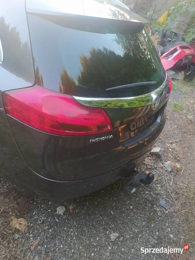 Opel Insignia 20 cdti kolor Z177 części klapa Ostrów Wielkopolski