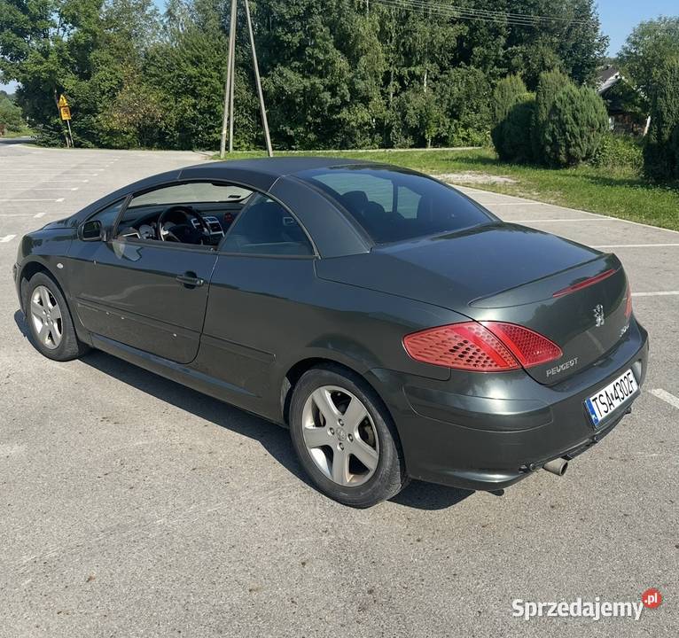 Peugeot 307 CC 20 benzyna 2004r Cabrio kupiony w Polsce podkarpackie Pilzno sprzedam