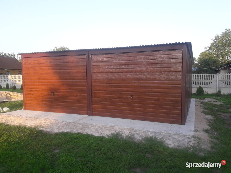 Garaż Blaszany 13x10m Hala Magazynowa Schowek 130m2 Sprzedaż Sanok