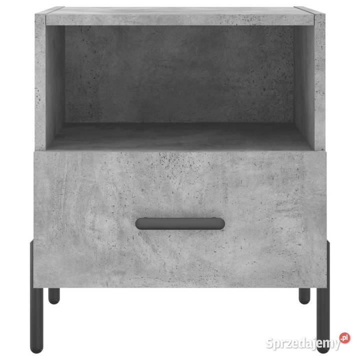 Szafki nocne 2 szarość betonu 40x35x475 WM827461 Nocne Warszawa