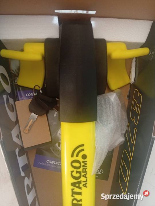 Blokada kierownicy z alarmem ARTAGO Miedary