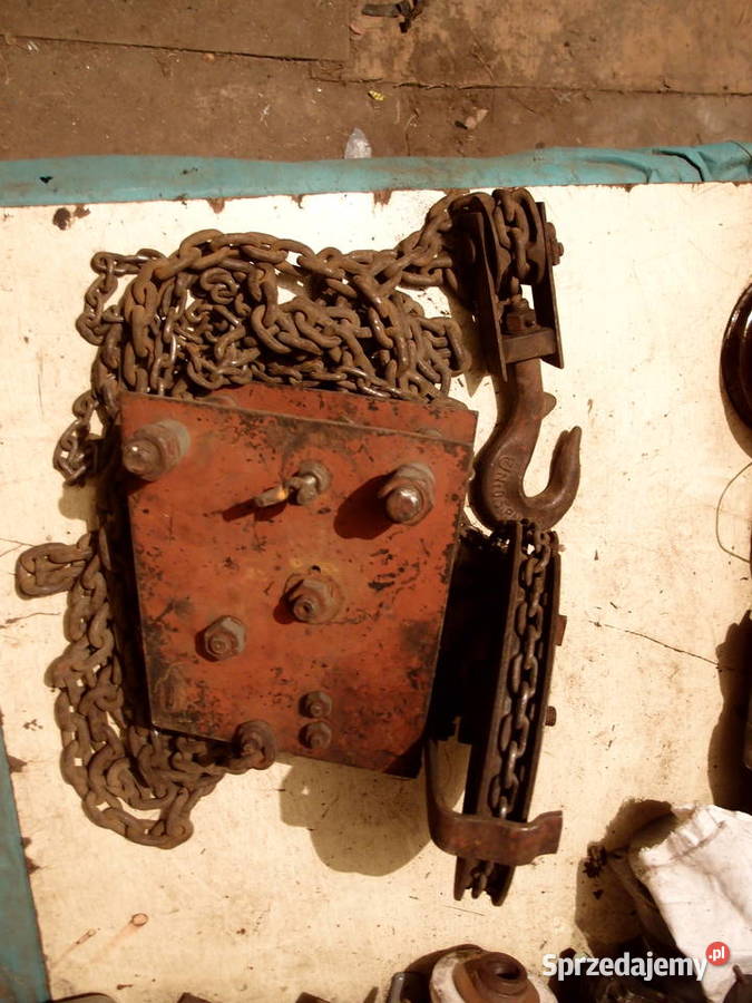 Wciągarka ręczna uciąg 25t Łańcuchowa produkcja Łódź