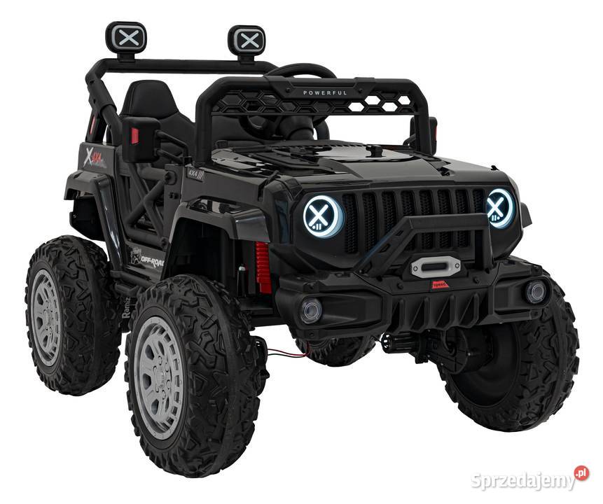 DUŻE auto terenowe OFF ROAD Speed 4x4 dzieci 12V Kraków