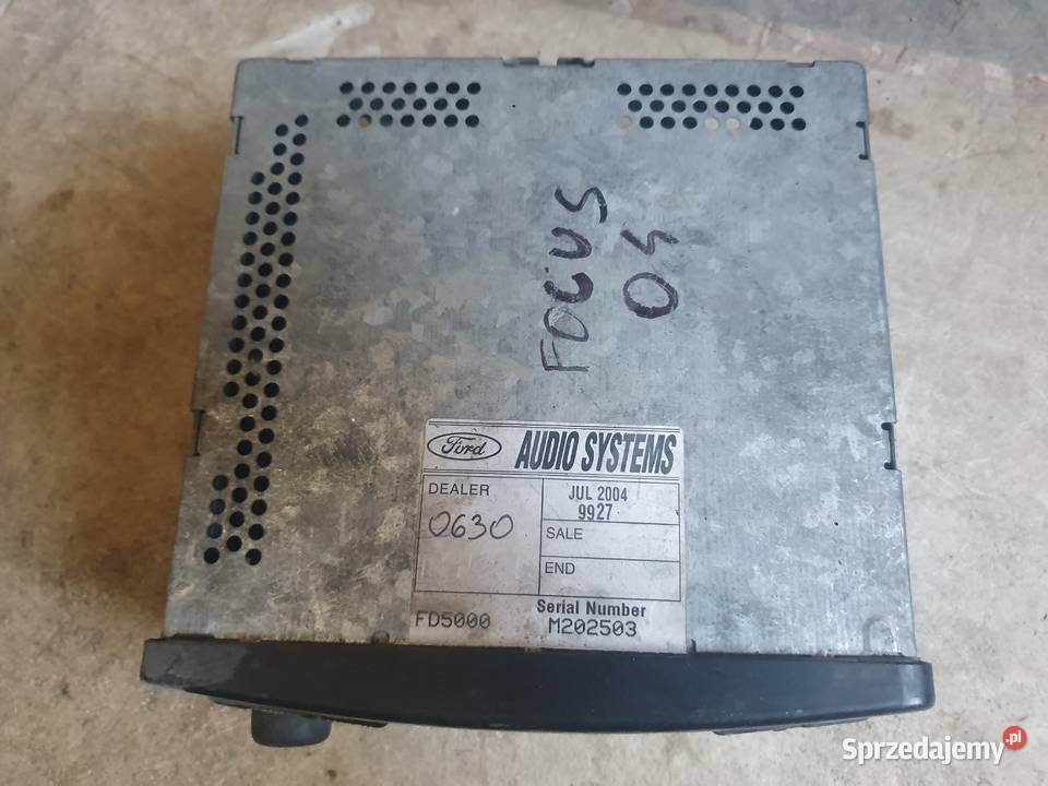 Radio fabryczne Ford 5000RDS 5000 RDS Fiesta
