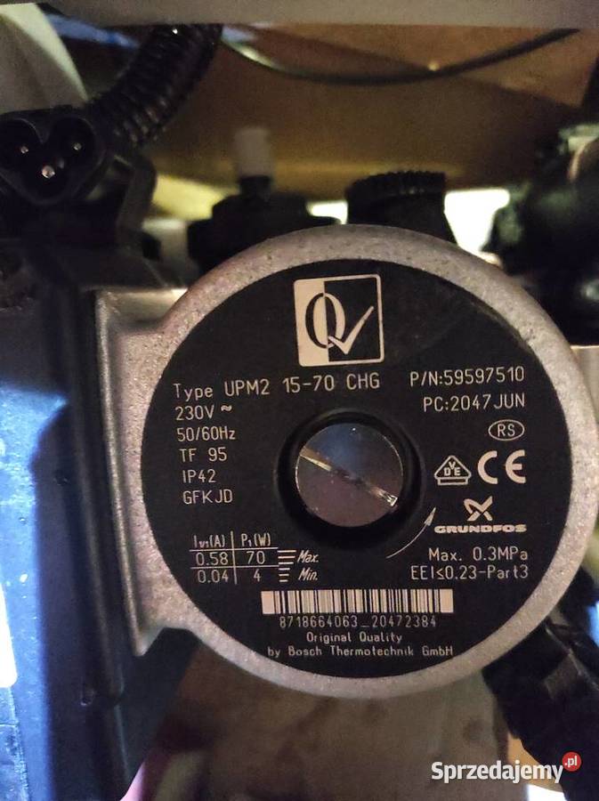 junkers bosch pompa grundfos upm2 1570 kujawsko-pomorskie Liszkowice