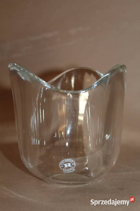 Szklany świecznik Reijmyre Szwecja 926 zachodniopomorskie sprzedam