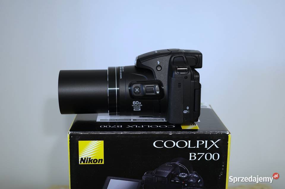 Nikon Coolpix B700 20 Mpix60x optzoom4KRAW Pabianice