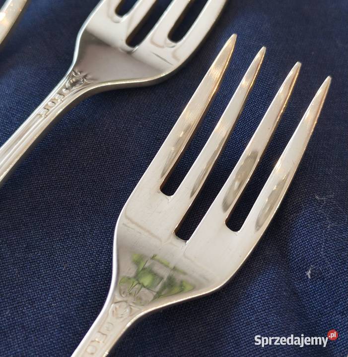 Platerowane widelce do ryb Hefra 6 sztuk Szczecin