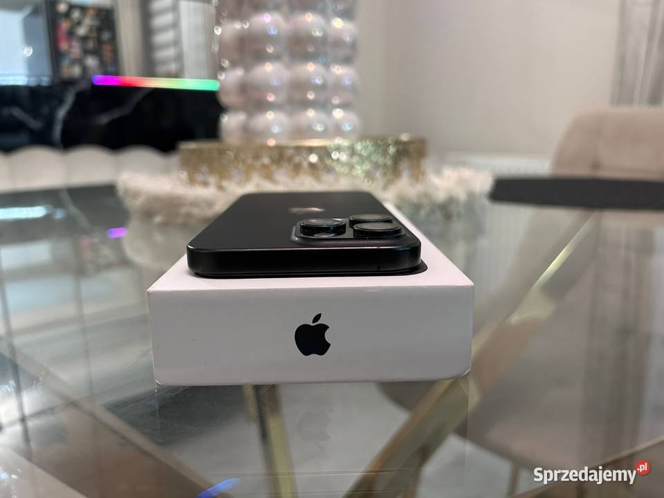 iPhone 15 Pro 256GB Czarny Na gwarancji Stan Nysa