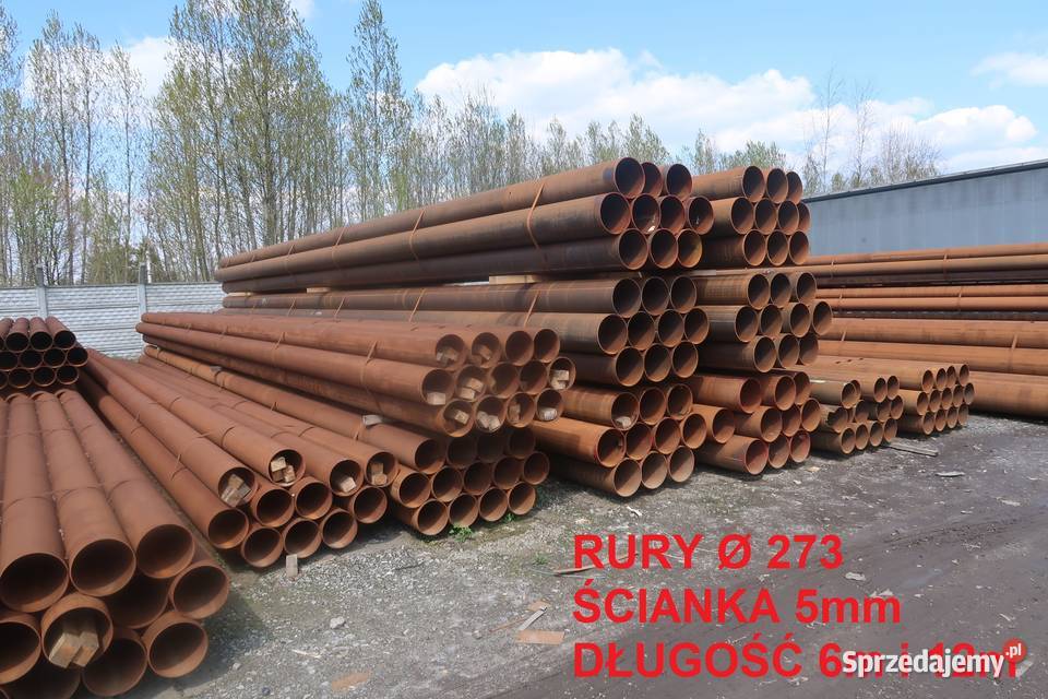 Rury stalowe sprzedam Dąbrowa Górnicza