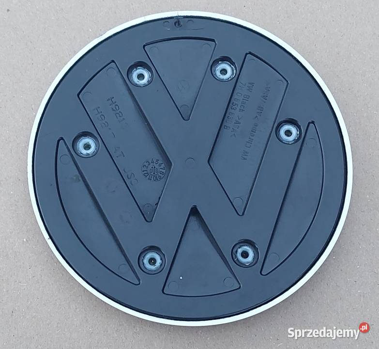 ZNACZEK LOGO EMBLEMAT KLAPY TYŁ VW T5 7H0853630B Mielęcin sprzedam