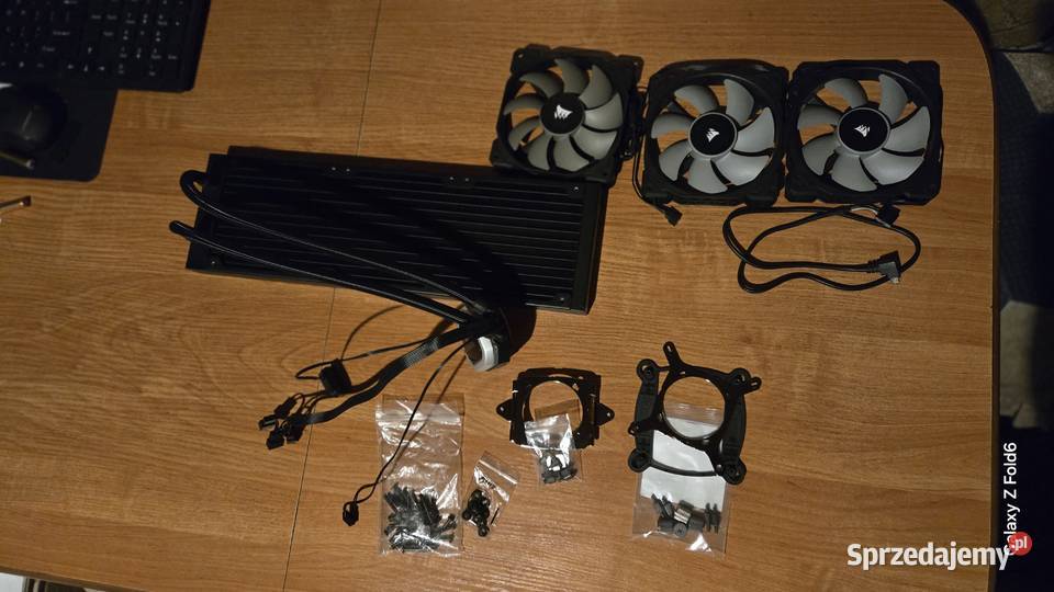 Chłodzenie wodne procesora Corsair H150i pro rgb Łódź