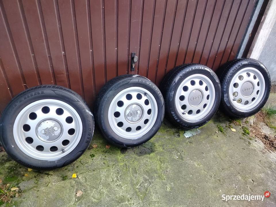 Felgi 15 5 x 100 Audi A3 8L ładne z dekielkami Skarżysko-Kamienna