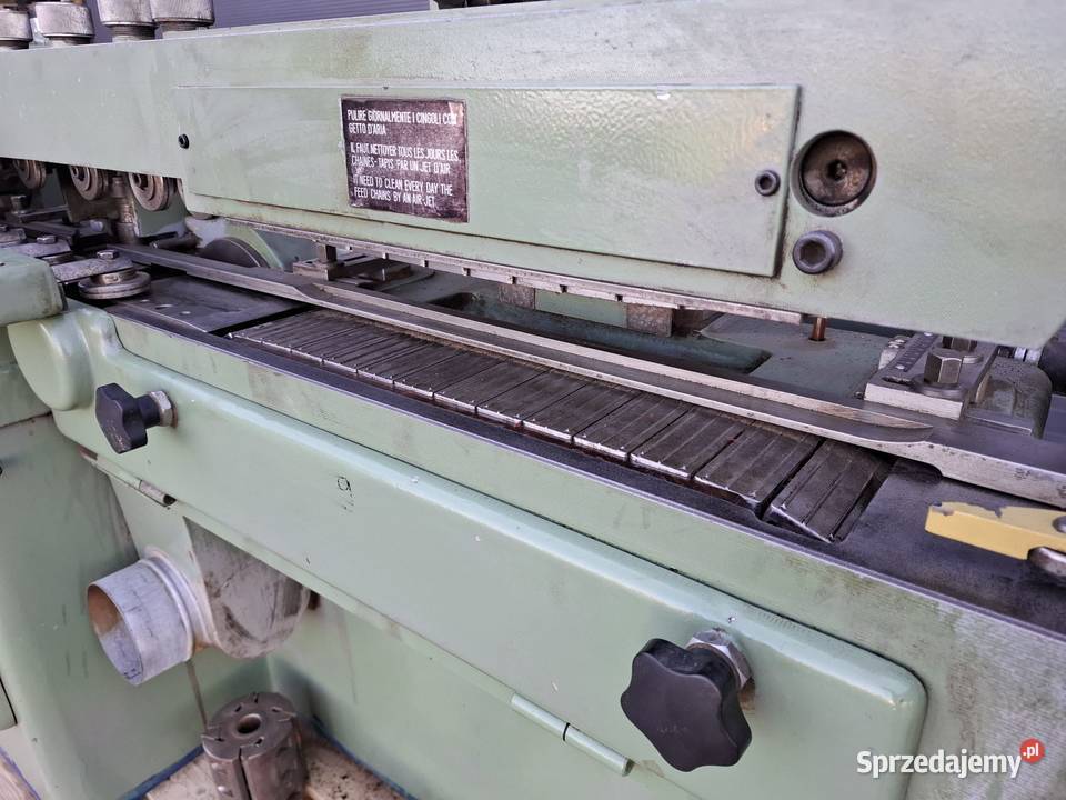 Listwiarka strugarka czterostronna GABBIANI 625 Biznes i Przemysł Naprawa