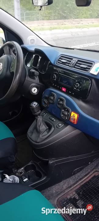 BŁĘKITNY FIAT PANDA