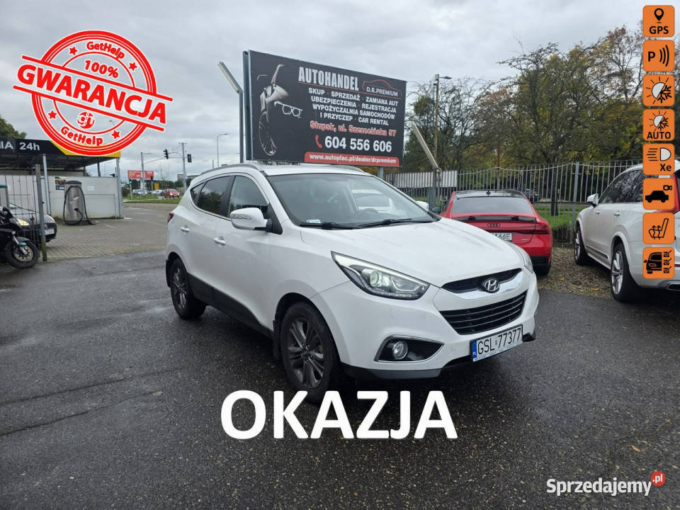 Hyundai ix35 20 CRDI 136 Grzane Fotele Navi relingi dachowe Słupsk