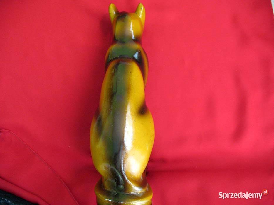 Kot Sfinks i kobra duża figurka ciężka 25 x 14 x Siedlce
