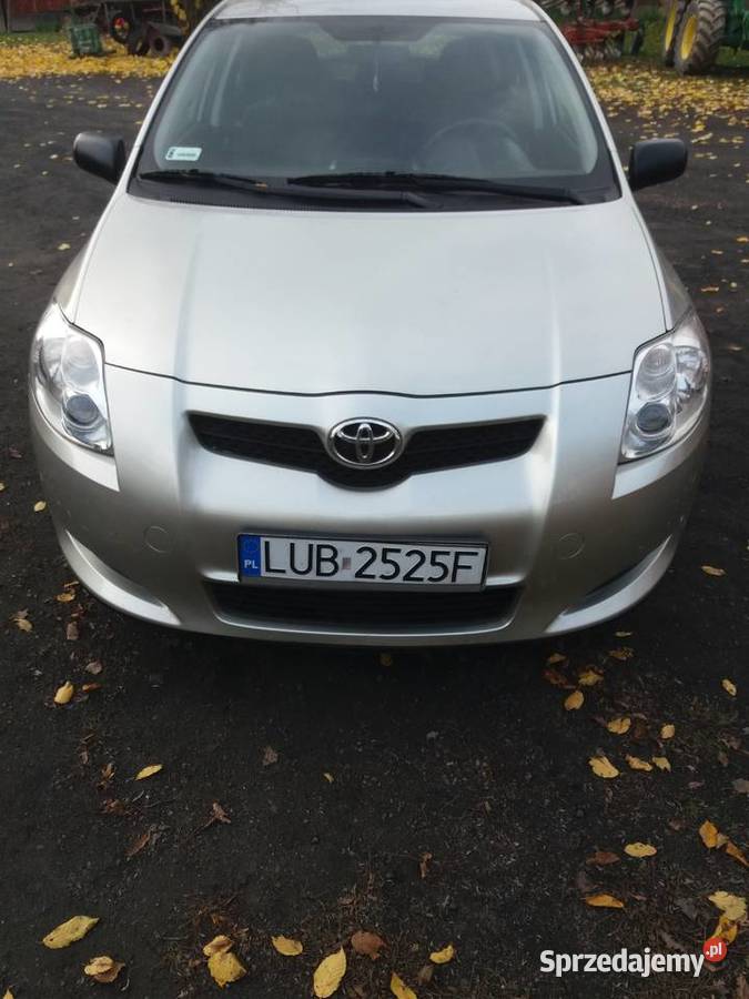 Toyota Auris 14 D4D 2008r lubelskie Kosarzew Dolny sprzedam