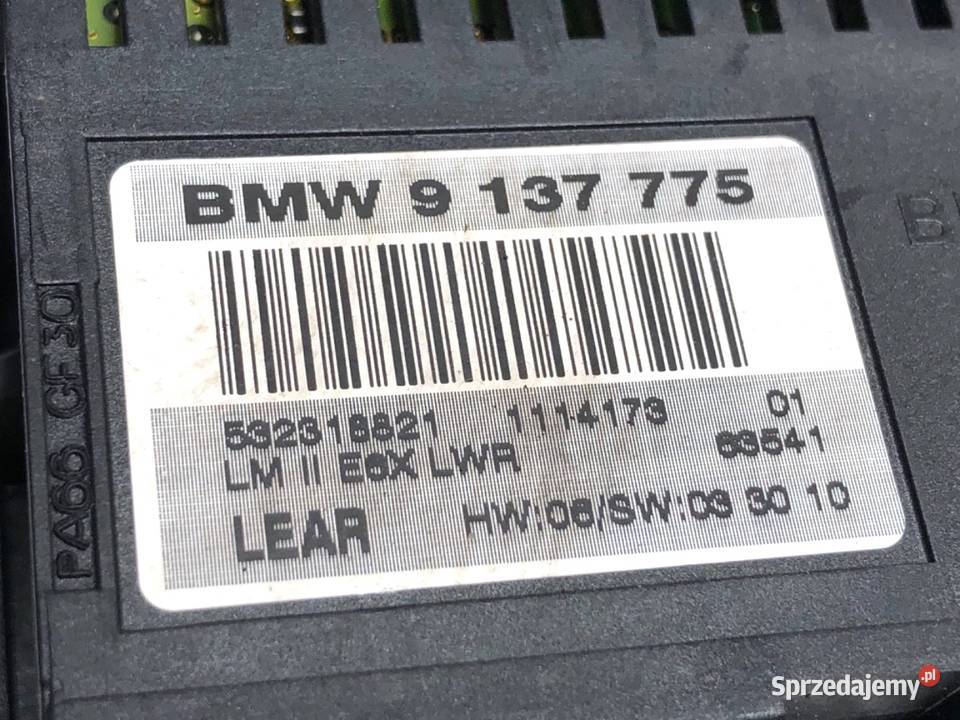 MODUŁ ŚWIATEŁ BMW E61 9137775 0410 STEROWNIK