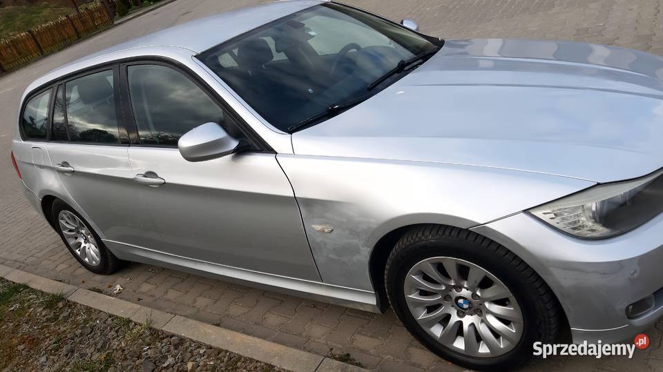 BMW Seria 3 E91 320d 2009 177KM Czarna Górna
