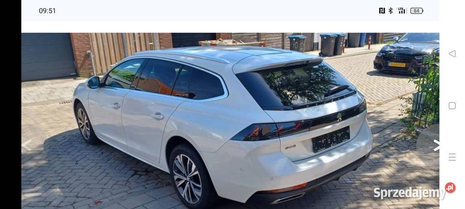 Piękny Peugeot 508sw Allure Fuul LED Rok produkcji 2021 Głodno