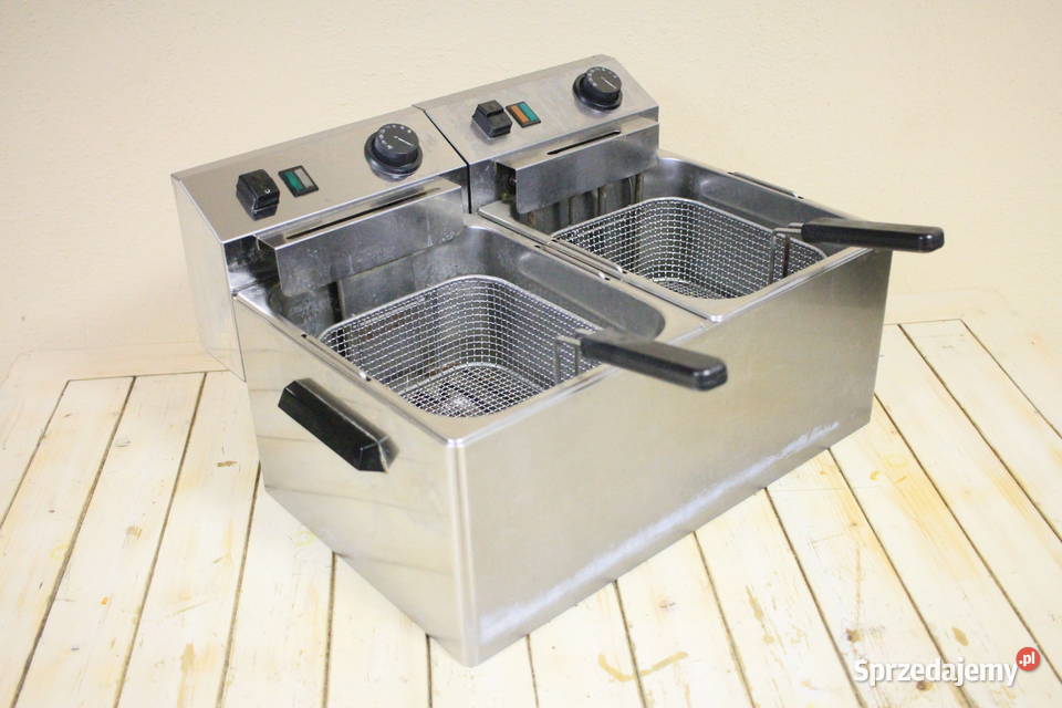 Frytkownica elektryczna podwójna 2x8 REDFOX FE77 Gastronomia sprzedam