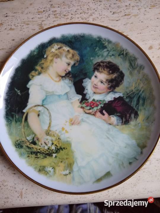 Talerz sygnowany 21 Miłobądz