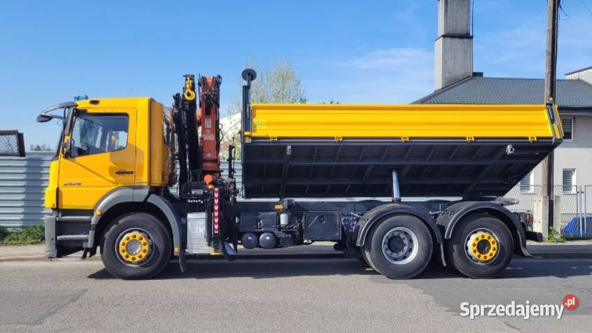Mercedes Axor 2529 6x2 Nowy Kiper Wywrotka 3str wspomaganie kierownicy Dźwigi samochodowe podkarpackie Łańcut