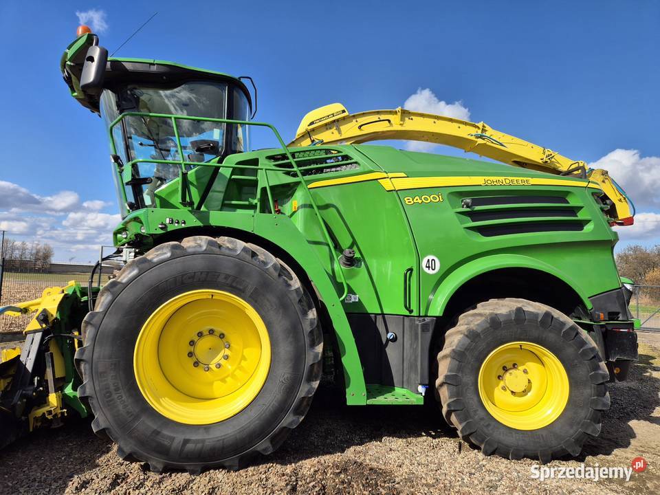John Deere 8400i Kemper Plus 360 podbieracz639 Dziwie