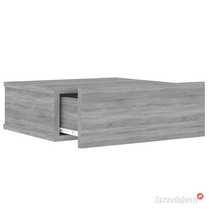 Wisząca szafka nocna szary dąb sonoma 40x30x15 Warszawa