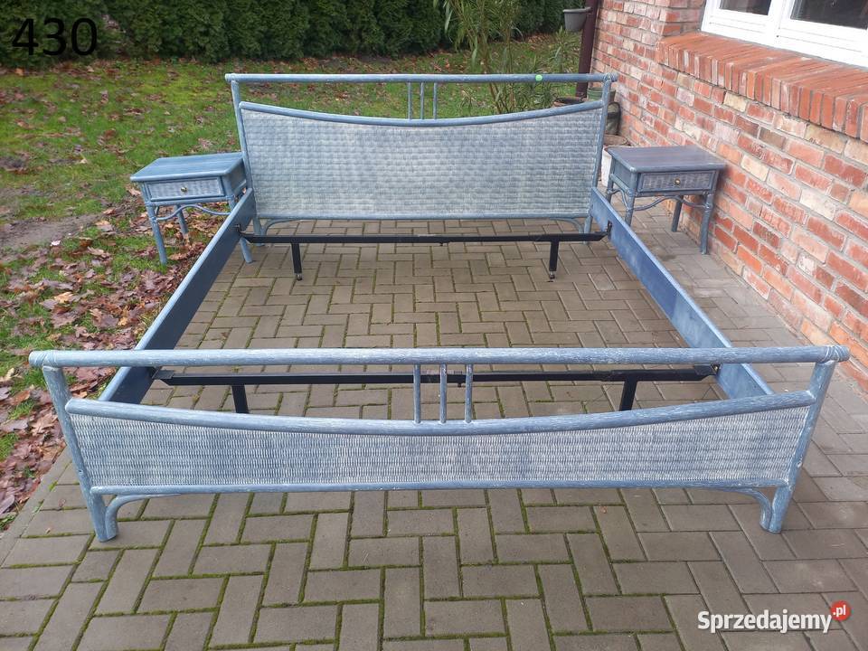 Lóżko 180x200 Sypialnia bambusowa włoska Łóżka zachodniopomorskie sprzedam