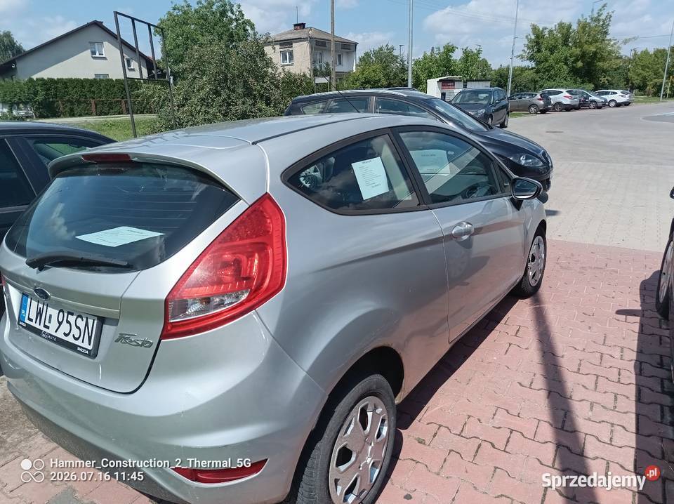 Ford Fiesta 2009r 18 diesel 75 auto 1800cm3 Włodawa