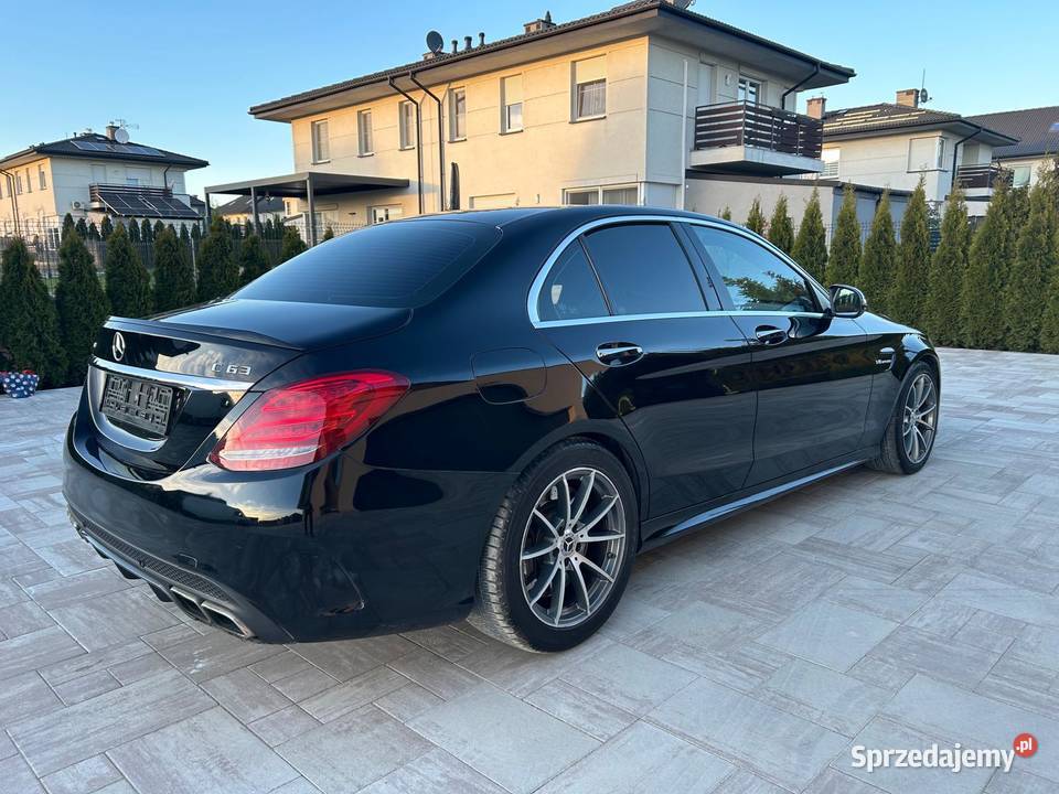 MercedesBenz C63 AMG W205 40 V8 Biturbo 476 Motoryzacja Pyskowice