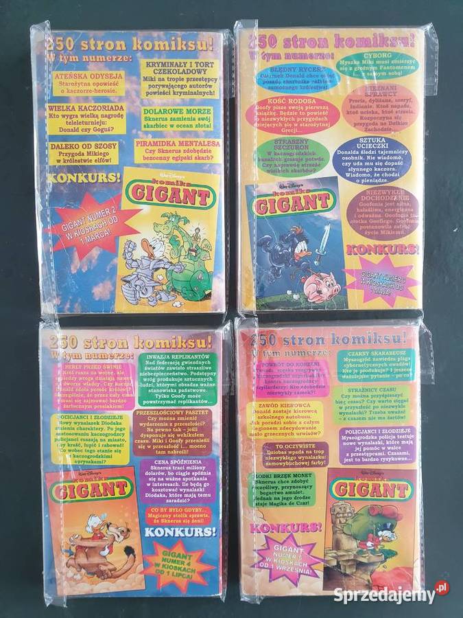 Gigant Poleca 1997 komplet Gdynia