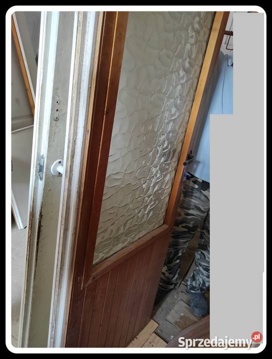 Drzwi wewnętrzne lewe i prawe PRL różne Pozostałe Płock