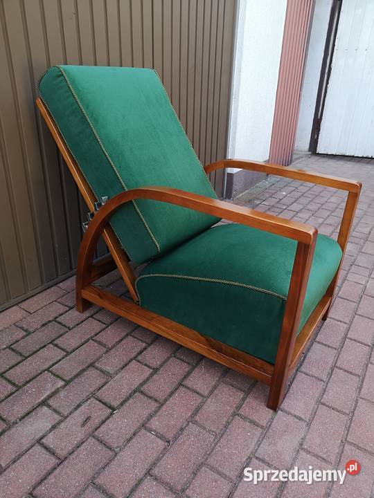 Fotel ARTDECO Orzech Unikat Stary Antyk Swarzędz