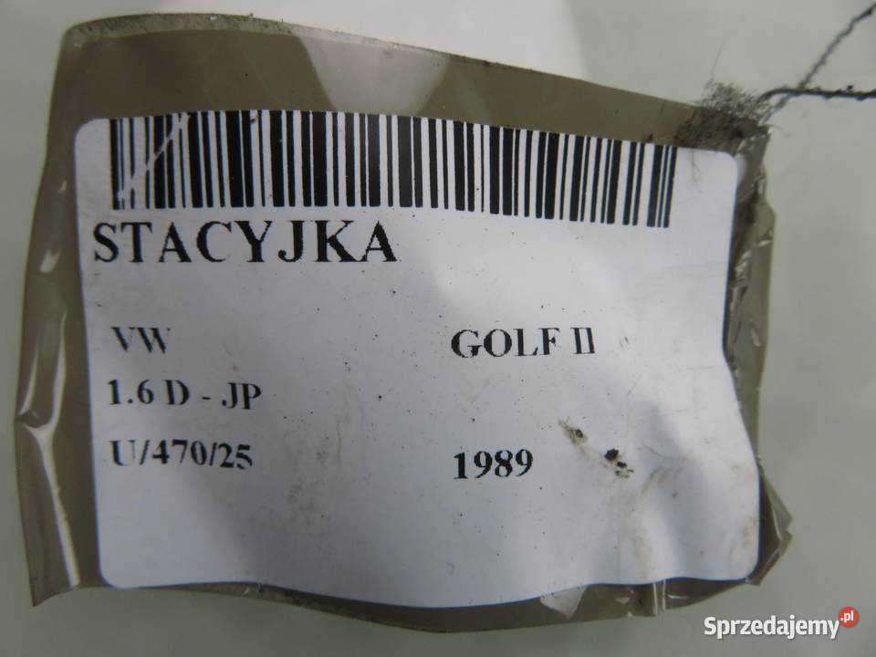STACYJKA VW GOLF II 293918